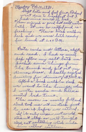 Diary February 10, 1930